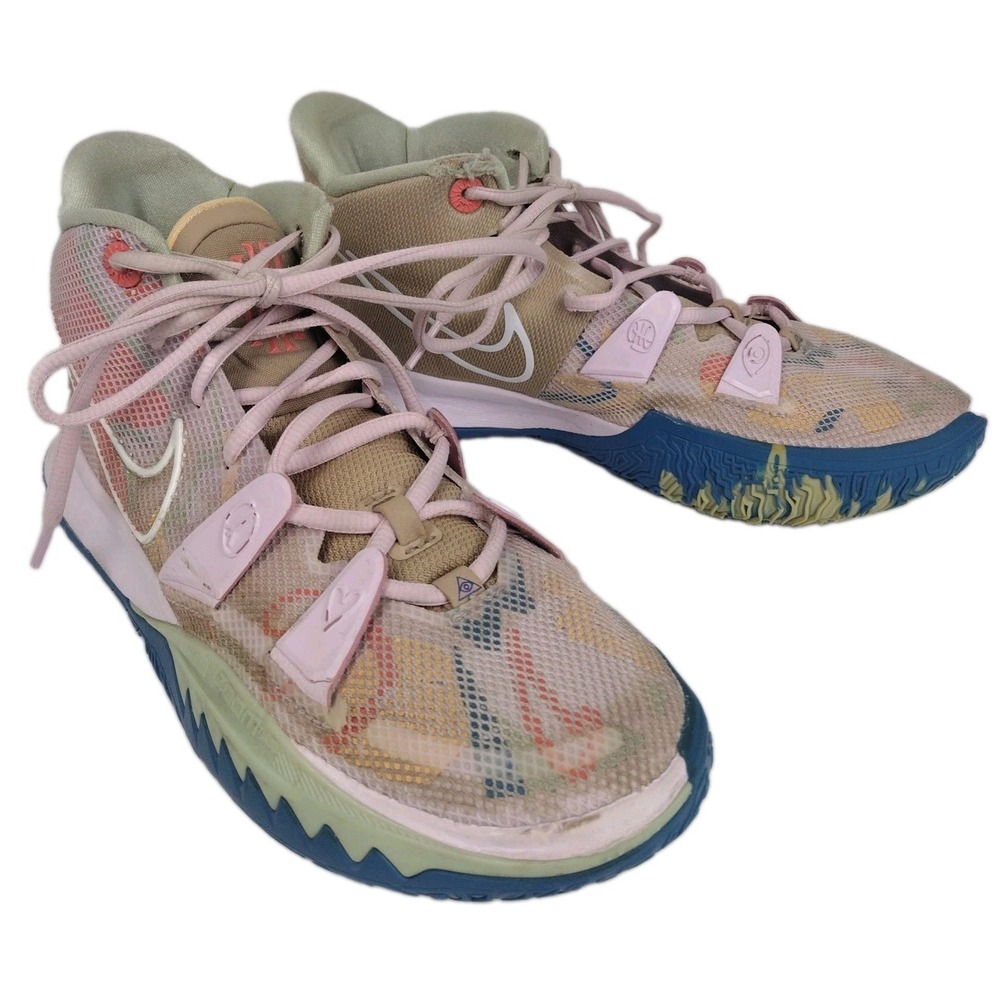 Nike Kyrie 7 '1 People 1 World' Men's Basketball Shoes NBA CQ9326-600 - Sz 9